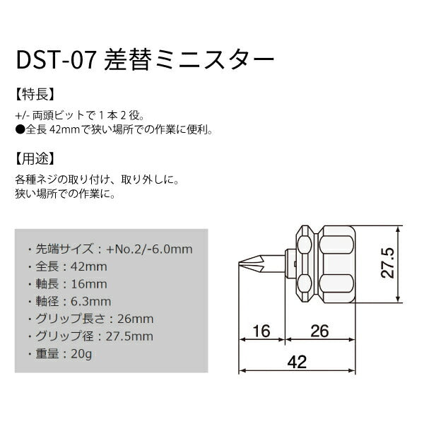 ENGINEER DST-07 差替ミニスター エンジニア