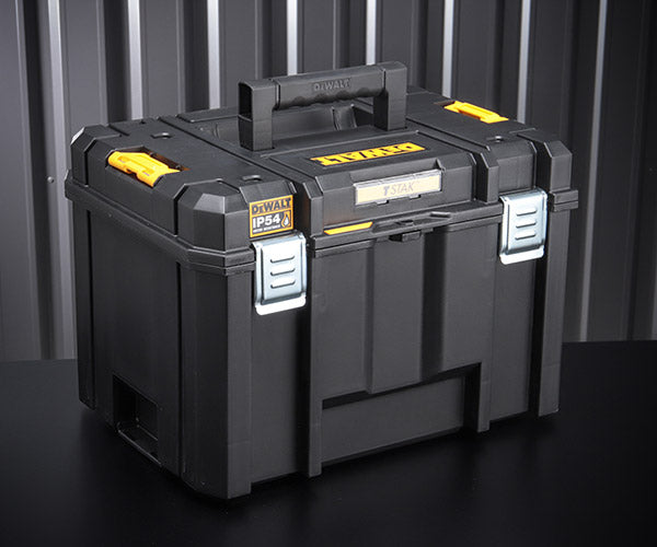 デウォルト ティースタック2.0 ラージBOX (DWST83346-1) TSTAKシリーズに連結可能 電動工具入れ DEWALT 日本正規品 (4536178894395)