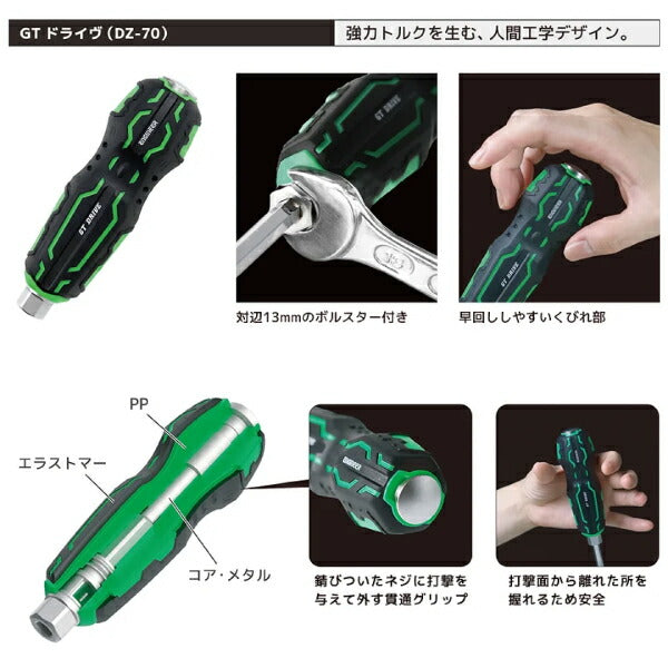 エンジニア 合体工具 4点セット (DXZ-04) (4989833014346) ENGINEER