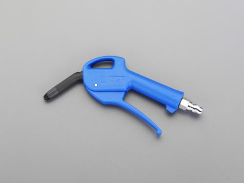 エスコ 56mm エアーブローガン(静音型/プラグ付) EA123SC-1 ESCO