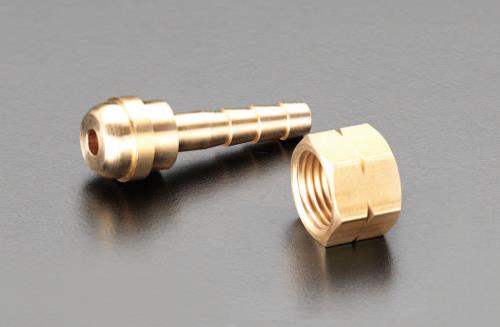 エスコ 5mm 溶接ホース用ステム(左ネジ) EA300-205 ESCO