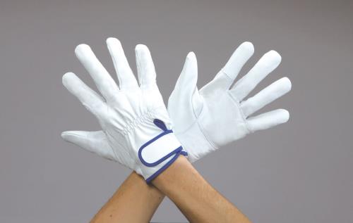 エスコ [L] 手袋(牛革) EA353BD-47 ESCO