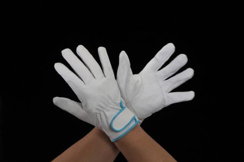 エスコ [M] 手袋(牛革) EA353BE-61 ESCO