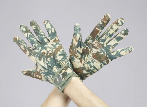 エスコ [M] 手袋(牛革/カモフラージュ) EA353CC-2 ESCO