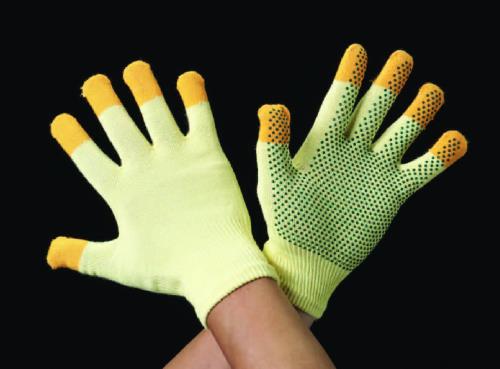 エスコ [M/235mm] 手袋(滑リ止付･薄手･ケブラー) EA354KC-3 ESCO