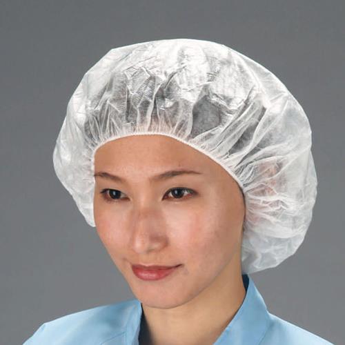 エスコ [白] クリーンキャップ(100枚) EA355AB-11WA ESCO