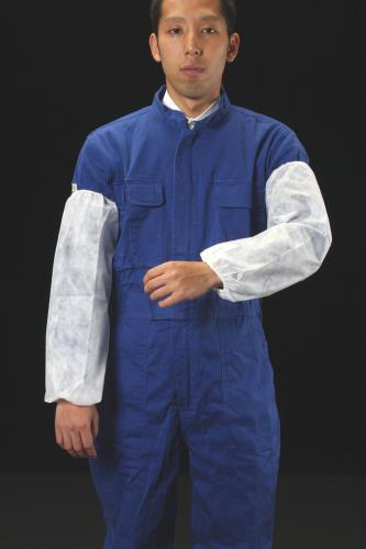 エスコ 400mm 腕カバー(白･使イ捨テ/100枚) EA355AB-12W ESCO