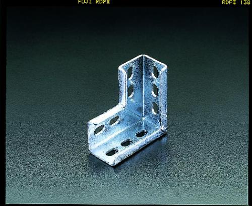 エスコ 100x100x40mm アングル接続金具(ドブメッキ) EA440AE-1 ESCO