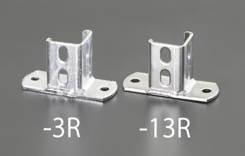 エスコ 70x40mm アングルベース(ドブメッキ) EA440AE-3R ESCO