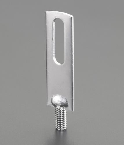 エスコ 80mm 立バンド用取付足 (ステンレス製) EA440AL-280 ESCO