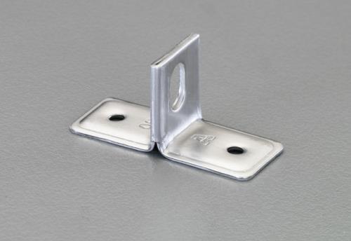 エスコ 25x 30mm 一ツ穴T足(ステンレス製) EA440AR-30S ESCO