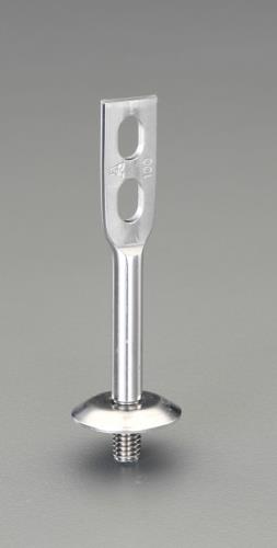 エスコ 3/8x 50mm 立バンド用取付足(ステンレス製) EA440AT-50S ESCO