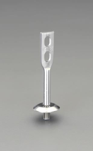 エスコ 3/8x 65mm 立バンド用取付足(ステンレス製) EA440AT-65S ESCO