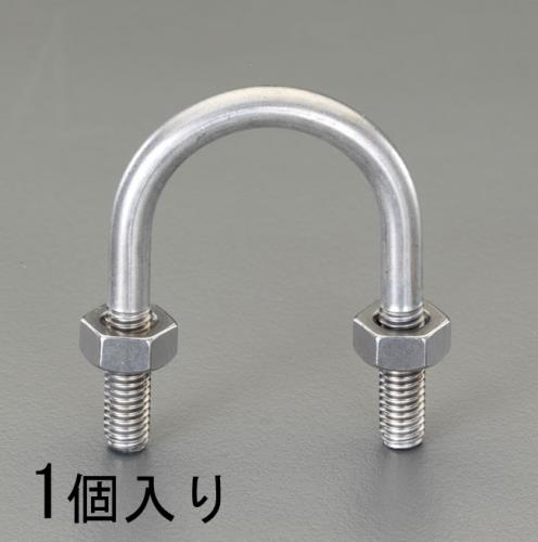 エスコ 80A ステンレス鋼管用Uボルト EA440BH-80 ESCO
