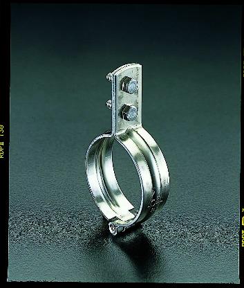 エスコ 60.5mm ステンレス管用立バンド(ステンレス製) EA440CG-50 ESCO