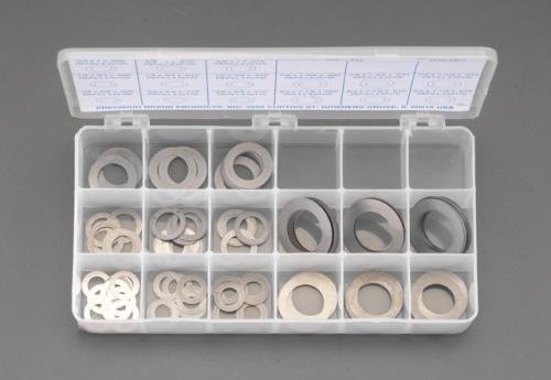 エスコ 3/8-7/8 アーバーシムキット(スチール製) EA440EK-100 ESCO