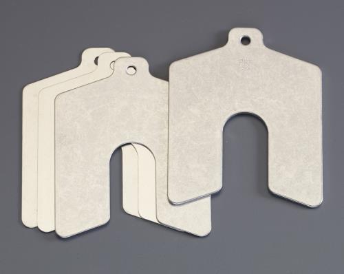 エスコ 125x125mm スロッテッドシムセット(100枚入) EA440EK-94 ESCO