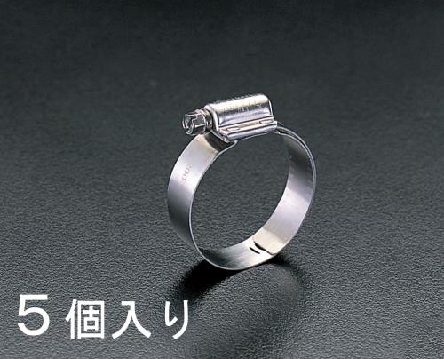 エスコ 159-181mm 強力型クランプ(410ステンレス製/5個) EA463CE-181 ESCO