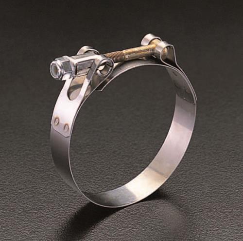 エスコ 57- 65mm T-BOLT クランプ(301ステンレス製) EA463CT-65 ESCO