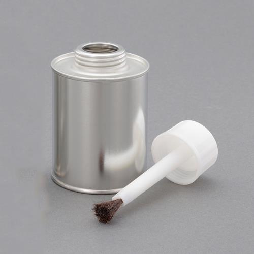 エスコ 250cc 刷毛付ネジ口缶(スチール製/8個) EA508TM-57 ESCO