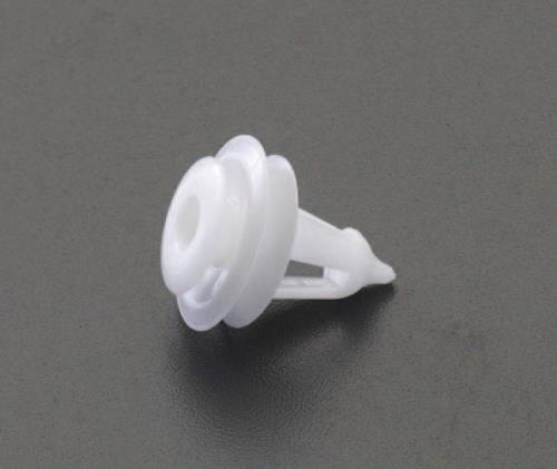 エスコ 0.8-1.0mm/φ8.0mm プッシュリベットクリップ(10個) EA527CP-124 ESCO
