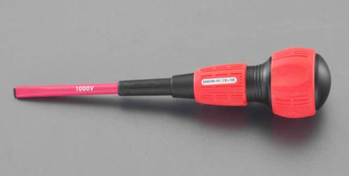 エスコ 5.0x150mm [-]ドライバー(パワーG 電工･絶縁) EA557AR-150 ESCO