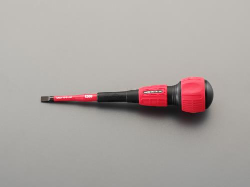 エスコ 6x150mm [-]ドライバー(絶縁･細軸) EA557BM-150 ESCO