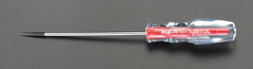 エスコ 2.5x 75mm [-]ドライバー(細軸 クリスタル) EA557CA-75 ESCO