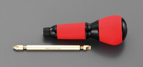 エスコ [+ -]ドライバー(電工型･差替式) EA557X-26 ESCO