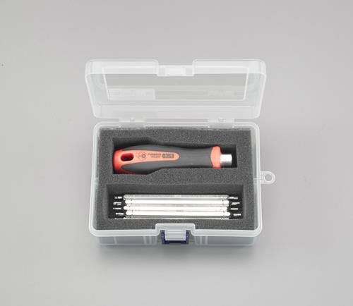 エスコ 1.5-6.0mm [Hexagon]ドライバーセット(手元六角) EA564AL-12A ESCO