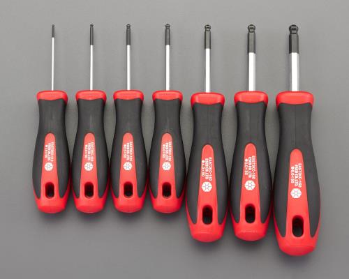 エスコ 1.5-6.0mm/7本組 [BallHexagon]ドライバー EA573KC-100 ESCO