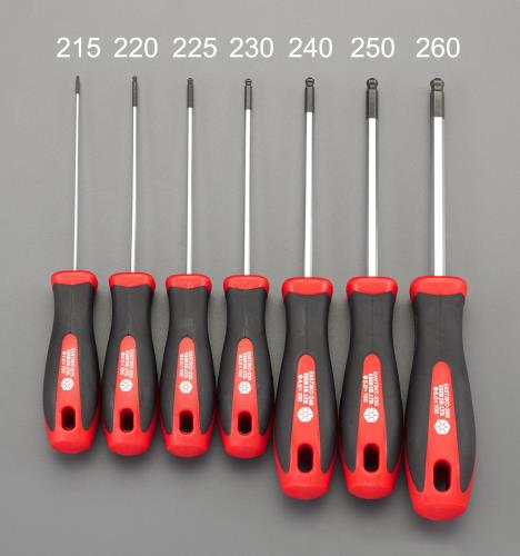 エスコ 1.5 x100mm [Ball-Hexagon]ドライバー EA573KC-215 ESCO