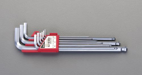 エスコ 1.5- 10mm [Ball-Hexagon]レンチ EA573KD ESCO