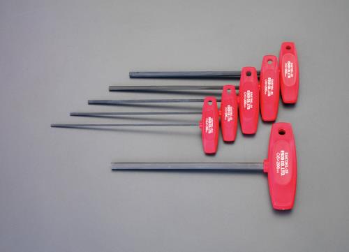 エスコ 2.0-8mm/100mm/7本組 [Hexagon]T型ドライバー EA573KL-101 ESCO