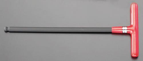 エスコ 2.5x250mm [Ball-Hexagon]T型レンチ EA573TE-2.5 ESCO