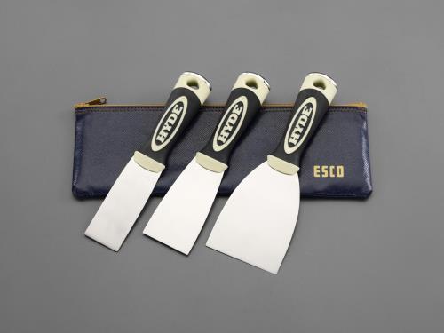 エスコ 3本組 ジョイントナイフセット(軟) EA579BD-1 ESCO
