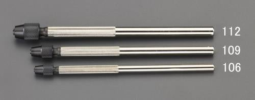 エスコ 0.1-0.9mm ピンバイス(貫通式) EA589XB-109 ESCO