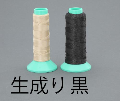 エスコ # 0 x150m 縫 糸(ベクトラン製/黒) EA628AZ-11 ESCO