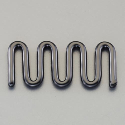 エスコ 74x35mm 平ゴムロープ用連結金具 EA628RY-1A ESCO