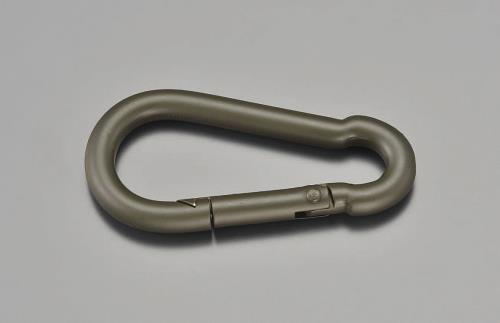 エスコ 50x 5mm スナップフック(OD色) EA638CS-11 ESCO
