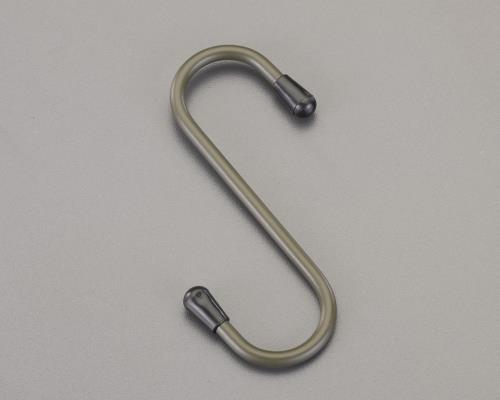 エスコ 135x5mm S型フック (OD色/5個) EA638ED-42 ESCO