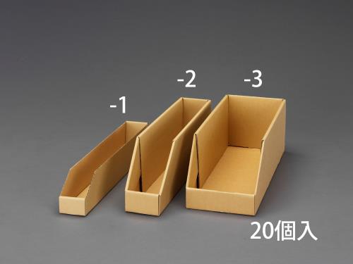 エスコ 80x550x100mm 棚用トレー(20枚) EA661CW-1 ESCO