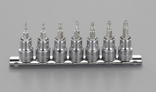エスコ 3/8DR/T10-T40 [TORX]ビットソケットセット EA687BM-300 ESCO