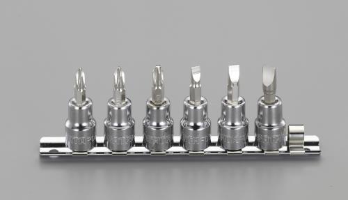 エスコ 3/8DR [+ -]ビットソケットセット EA687BM ESCO