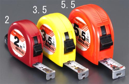 エスコ 19mmx5.5m メジャー(ストッパー付) EA720HE-5.5 ESCO