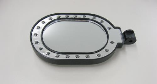 エスコ 75x110mm 交換用ミラー(LEDライト付) EA724BB-1M ESCO