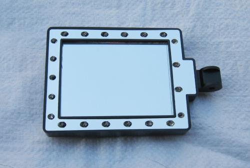 エスコ 75x100mm 交換用ミラーヘッド(LEDライト付) EA724BB-2M ESCO