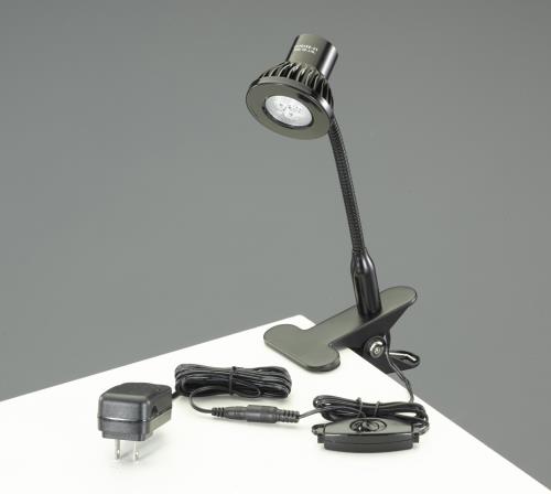 エスコ AC100V/310mm 照明灯/LED(クリップ/ケース付) EA761XE-121A ESCO