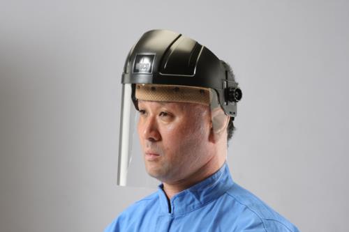 エスコ 370x210mm フェイスプロテクター(クリアー) EA800P ESCO