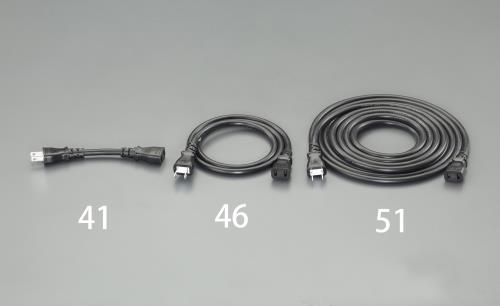 エスコ AC125V/12Ax0.3 m 延長コード EA815GA-43 ESCO